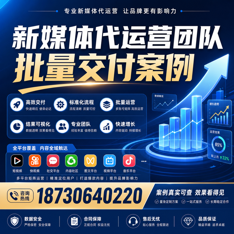 嘉兴代运营公司多客户账号批量高效交付案例