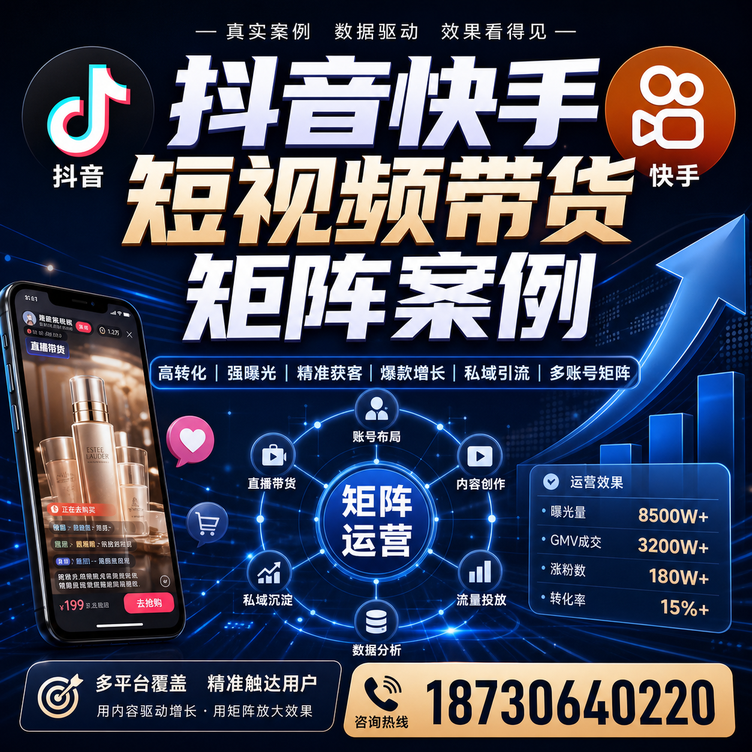 嘉兴短视频带货团队多平台矩阵自动分发案例